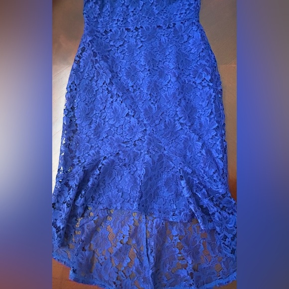 Enfocus Studio Navy Lace Midi Dress - Picture 4 of 9